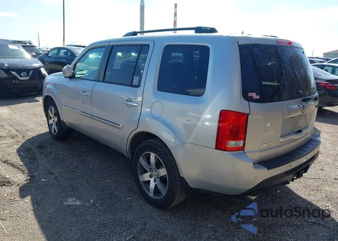 2012 Honda Pilot Touring from USA, damaged, VIN 5FNYF3H95CB022300